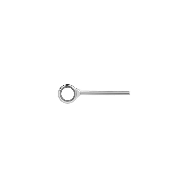Jump Ring Titanium Pin - Threadless