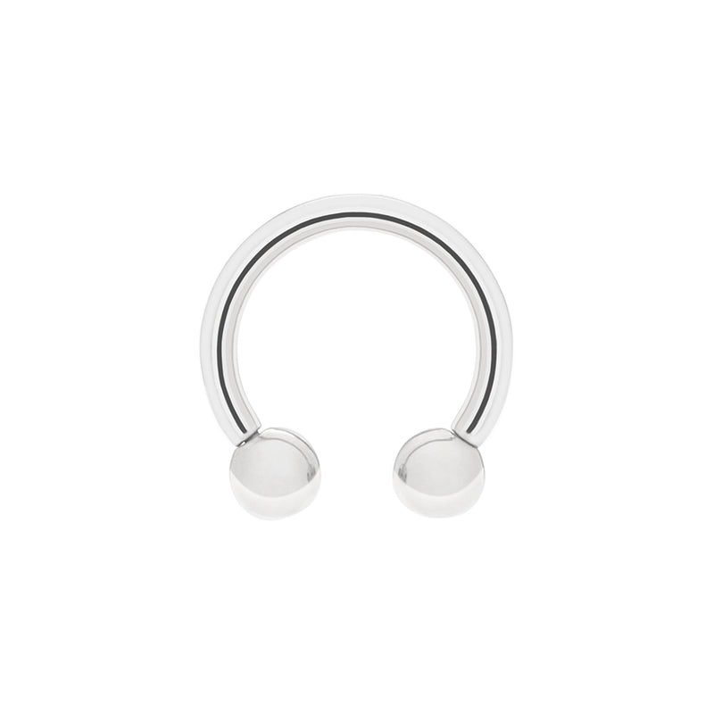 Circular Titanium Barbell - Threaded