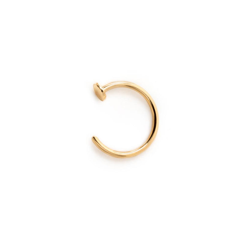 Gold Nostril Ring