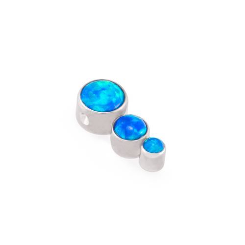 Opal Tear Drop Captive Bead
