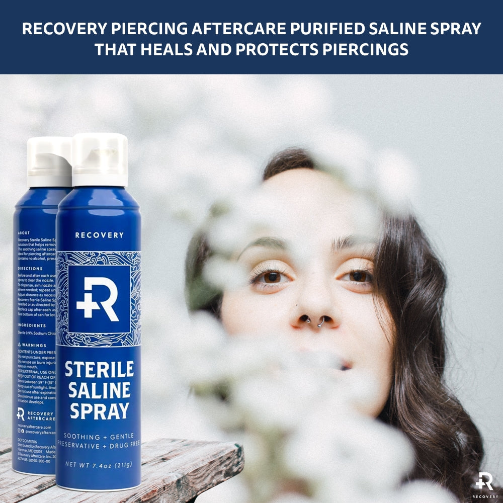 Recovery Purified Saline Wash Solution Spray — 1.5oz