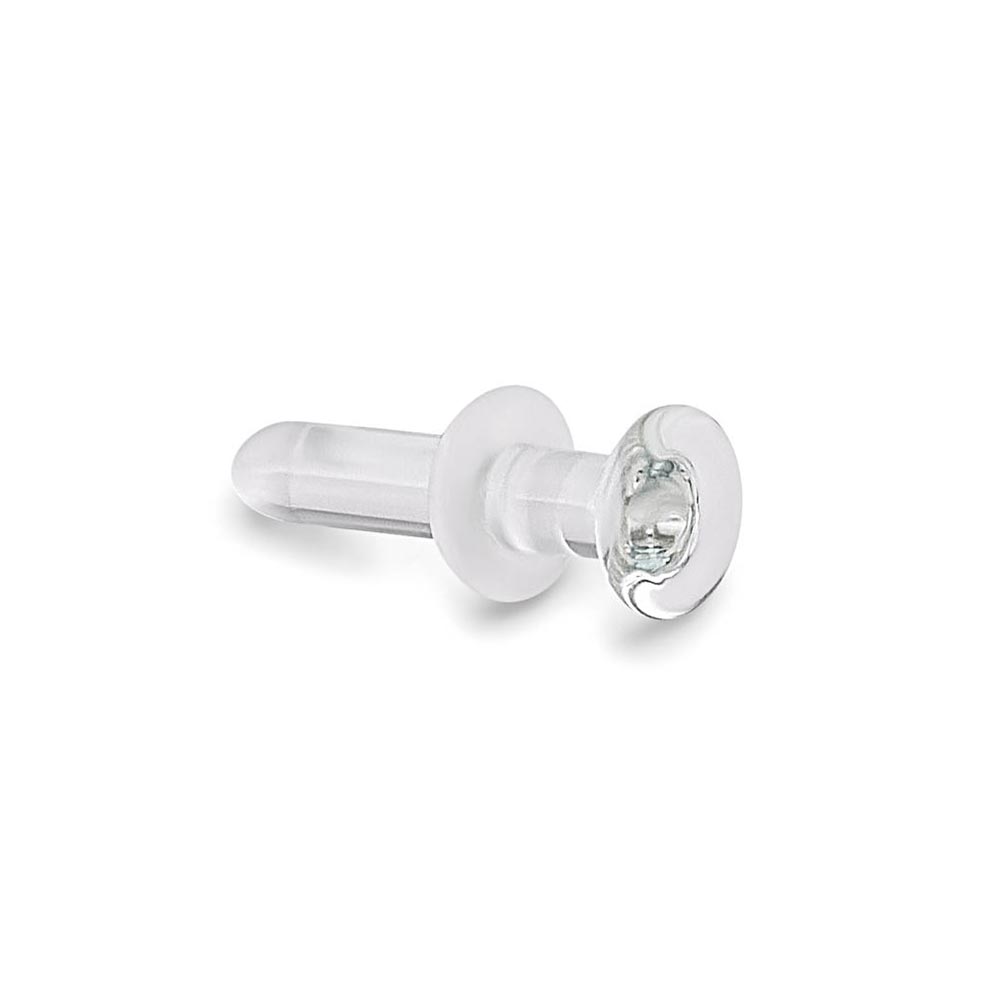 Clear Glass Labret Retainer