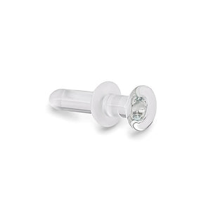 Clear Glass Labret Retainer