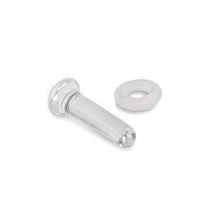 Clear Glass Labret Retainer