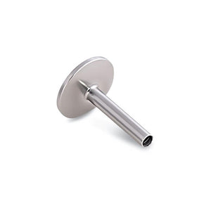 Steel Rounded Disc Labret Post - Internally Threaded