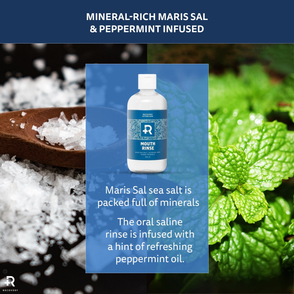 Recovery Aftercare Sea Salt Mouth Rinse