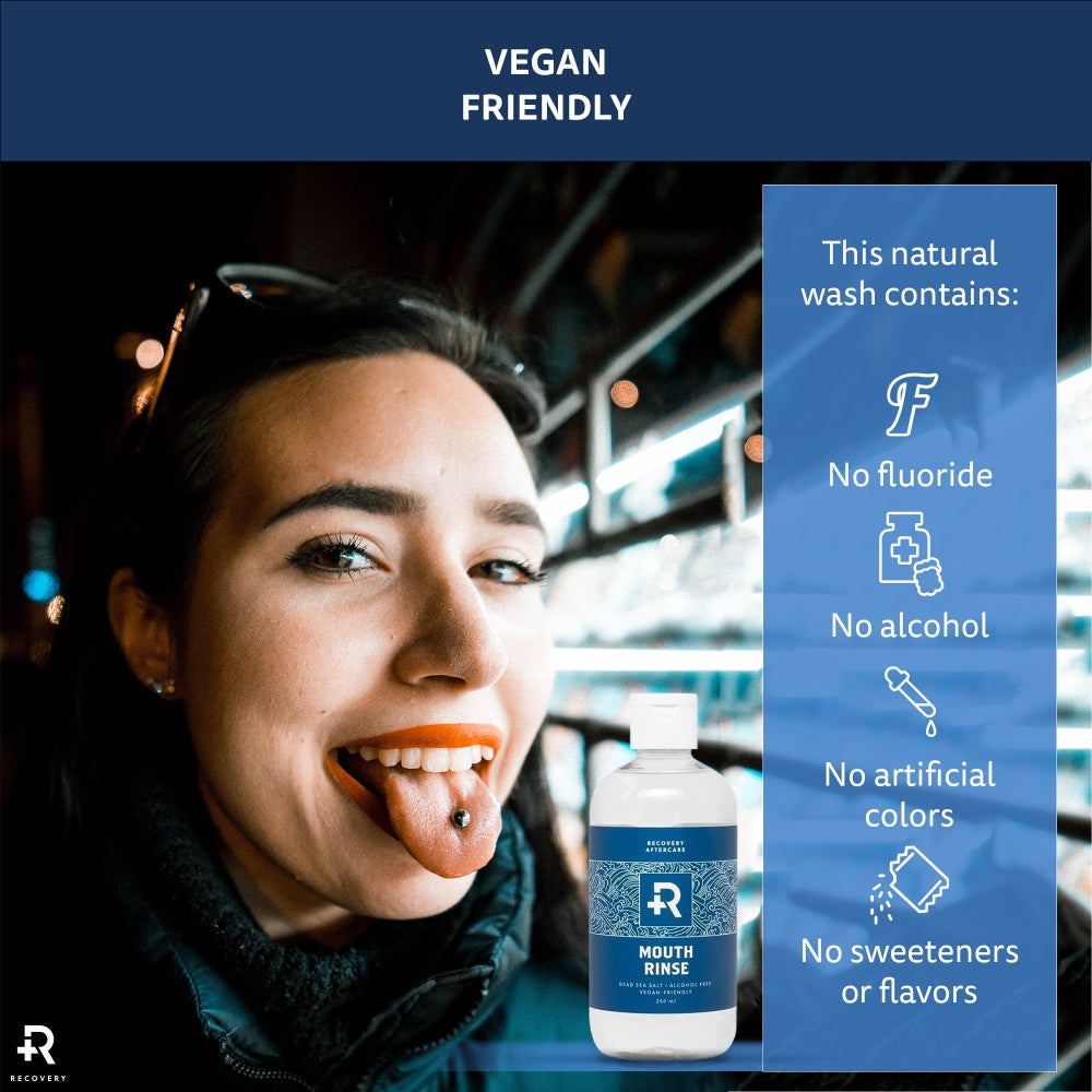 Recovery Aftercare Sea Salt Mouth Rinse