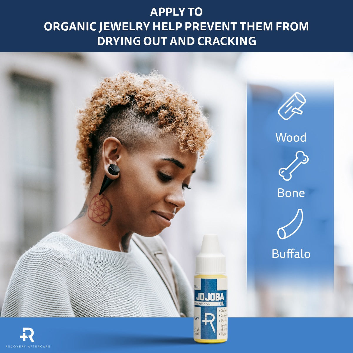 Recovery Jojoba Oil 6ml Dropper Bottle