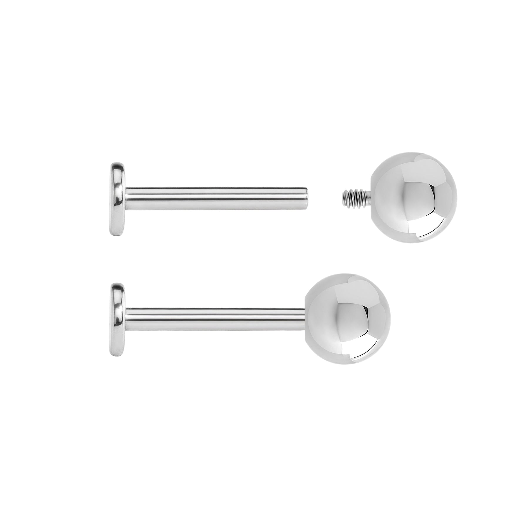 Steel Ball Top - Internally Threaded