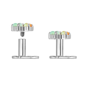 Titanium Dermal Anchor with 3-Hole Base