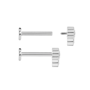 Atomic Gem Cluster Titanium Top - Threaded