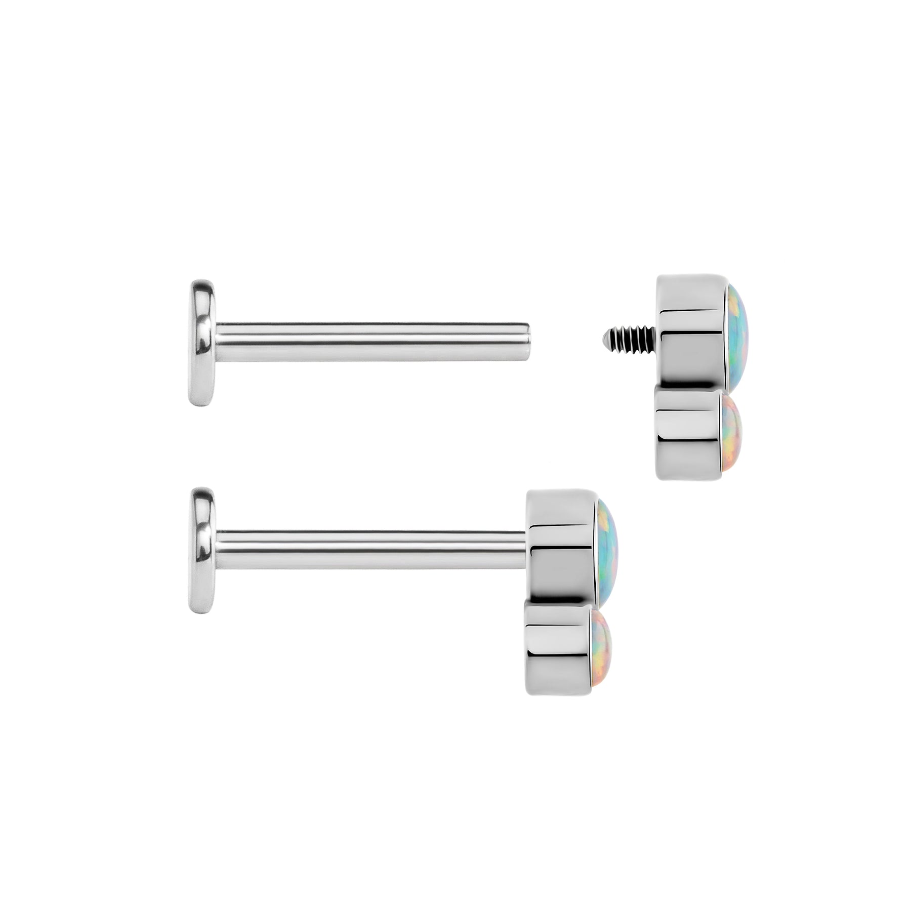 Atomic Opal Cluster Titanium Top - Threaded