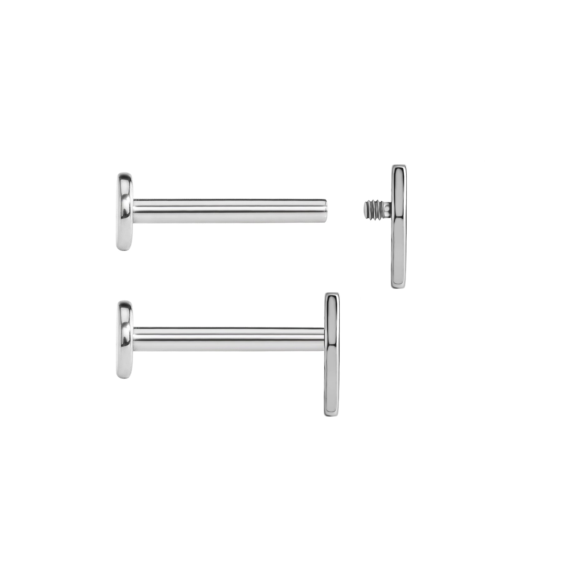 Coffin Titanium Top - Threaded