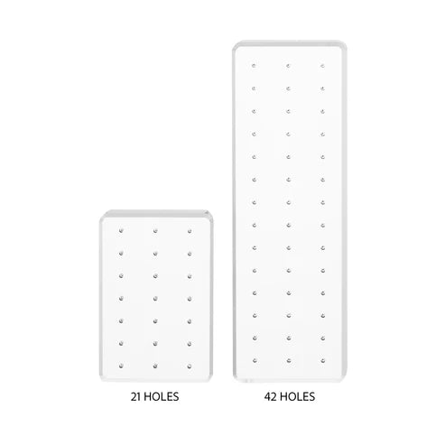 Universal Display Block with Pegs