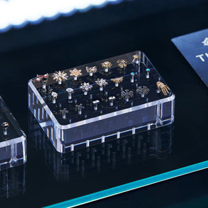 Universal Display Block with Pegs