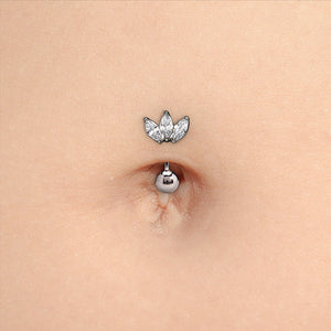 Marquise Fan Titanium Top - Threaded