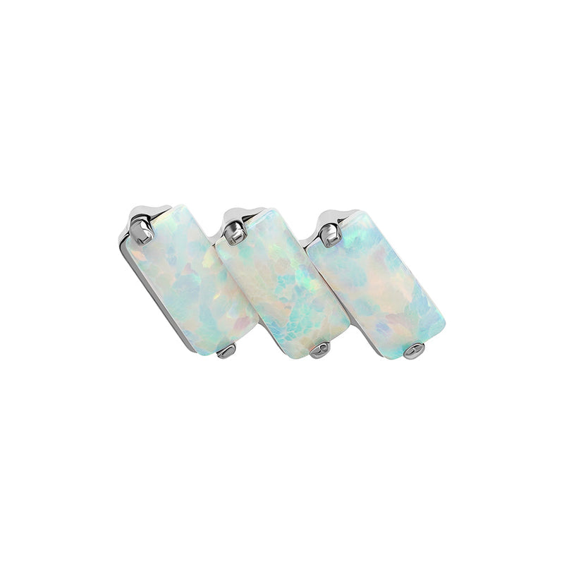 Opal Cluster Titanium Top - Threaded