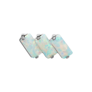 Opal Cluster Titanium Top - Threaded