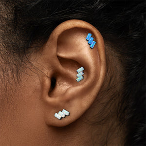 Opal Cluster Titanium Top - Threaded