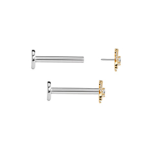 Gold Spiral Top - Threadless