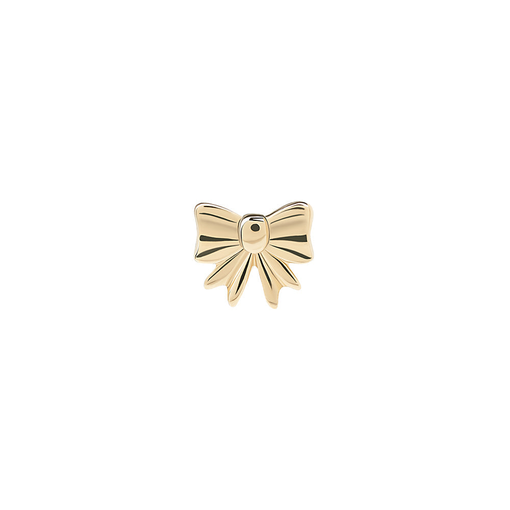 Gold Classic Bow Top - Threadless