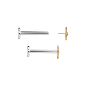 Gold Gemmed Snowflake Top - Threadless