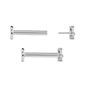 Gold Trinity Jewel Top - Threadless