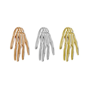 Gold Skeleton Hand Top - Threadless