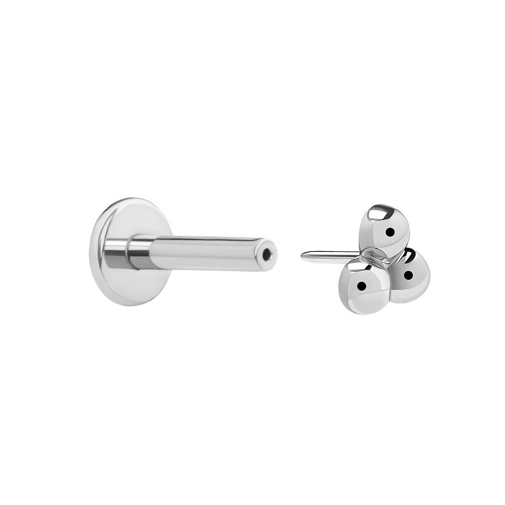 Gold Trinity Beads Top - Threadless