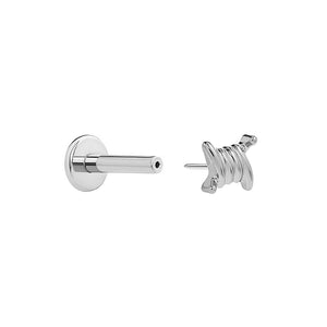 Barbed Wire Titanium Top - Threadless