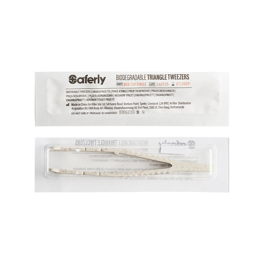 Saferly Medical Biodegradable Sterilized Tweezers