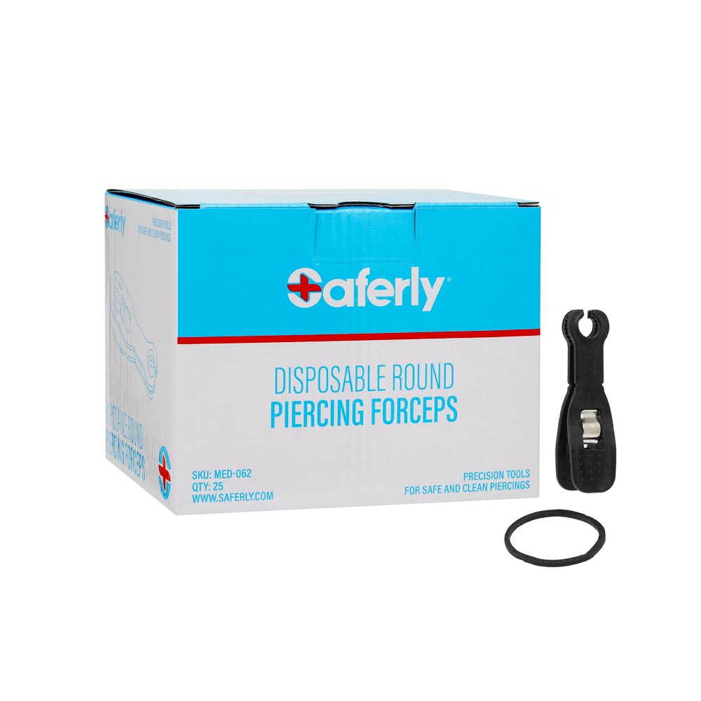 Saferly Disposable Piercing Forceps
