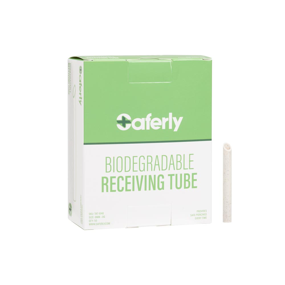 Saferly Biodegradable Receiving Tubes