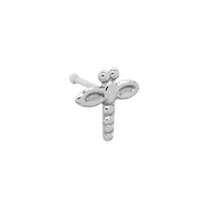 Gold Dragonfly Nostril Stud