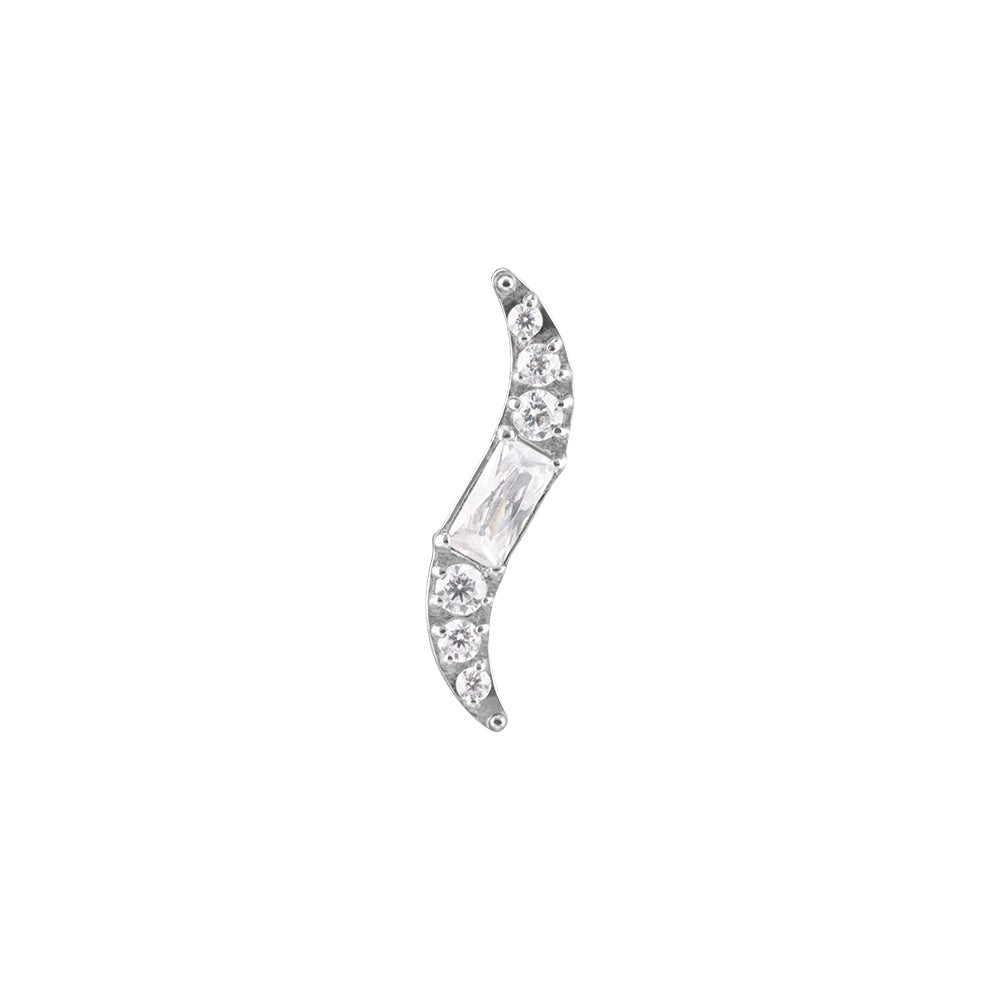 Gem Wave Titanium Top - Threaded