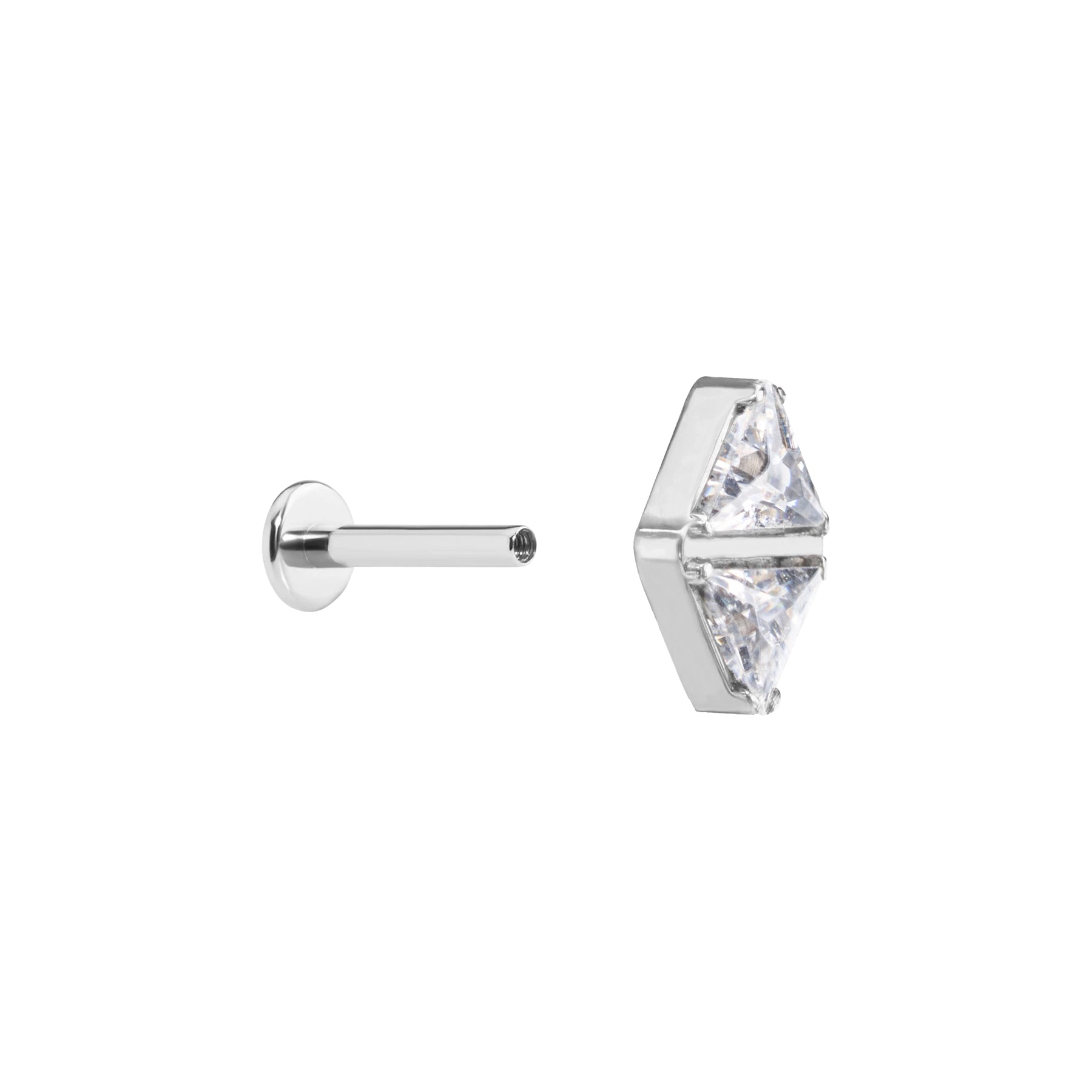 Double Trillion Titanium Top - Threaded