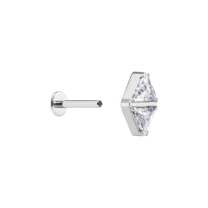 Double Trillion Titanium Top - Threaded