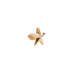 3D Star Gold Top - Threaded