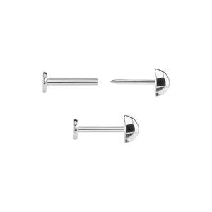 Dome Titanium Top - Threadless