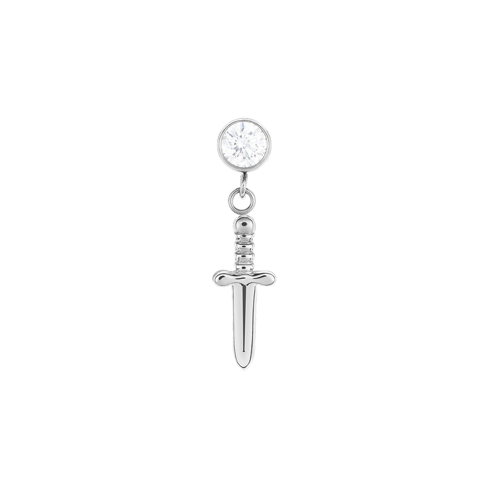 Dagger Dangle Titanium Top