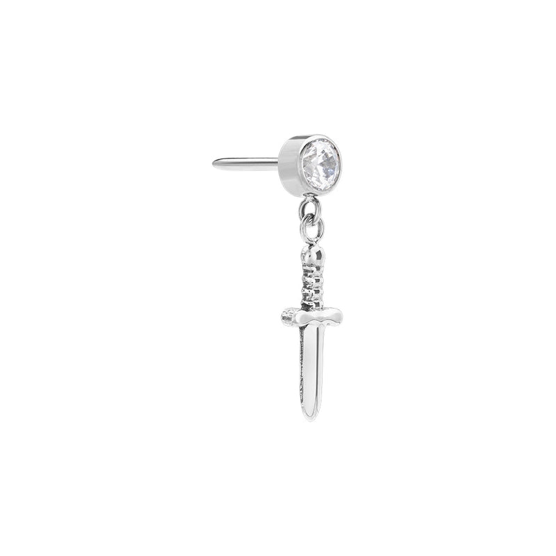 Dagger Dangle Titanium Top