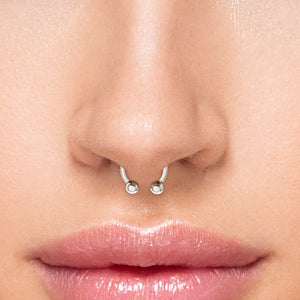 Circular Titanium Barbell - Threaded