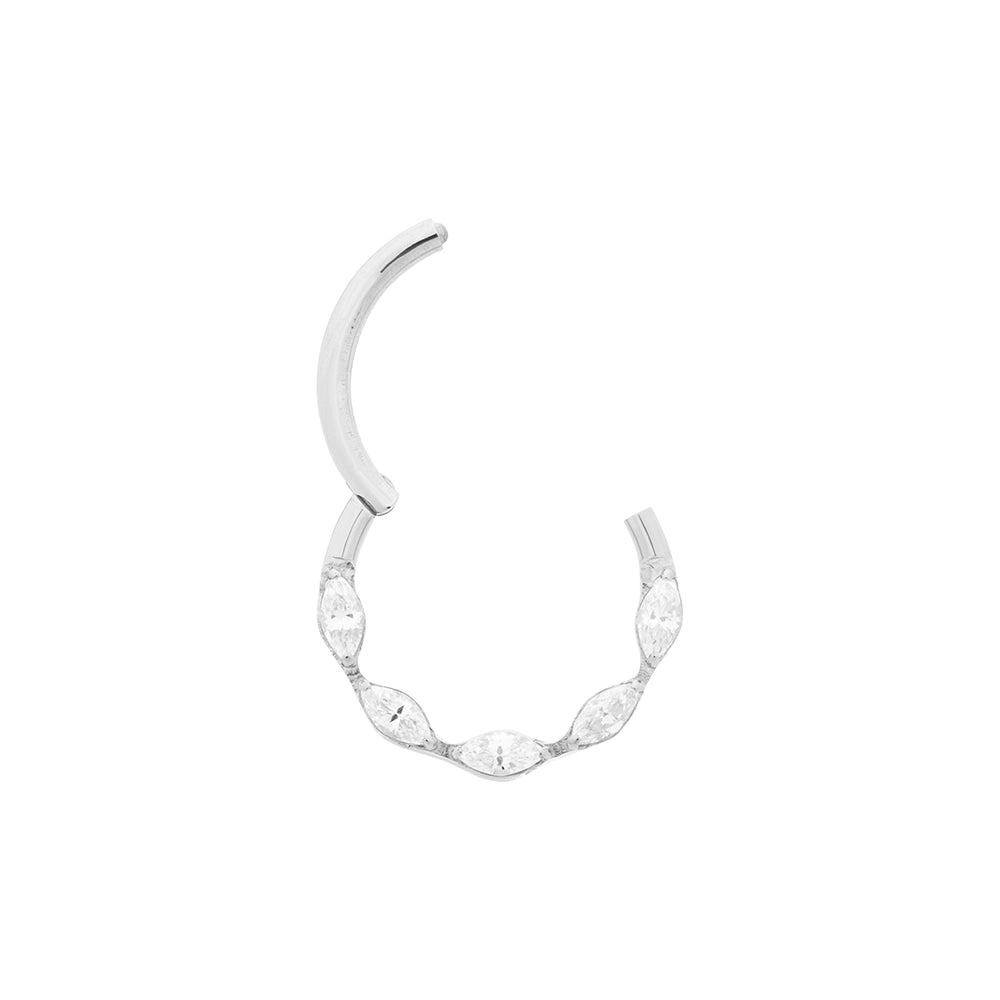 Marquise Chain Titanium Clicker