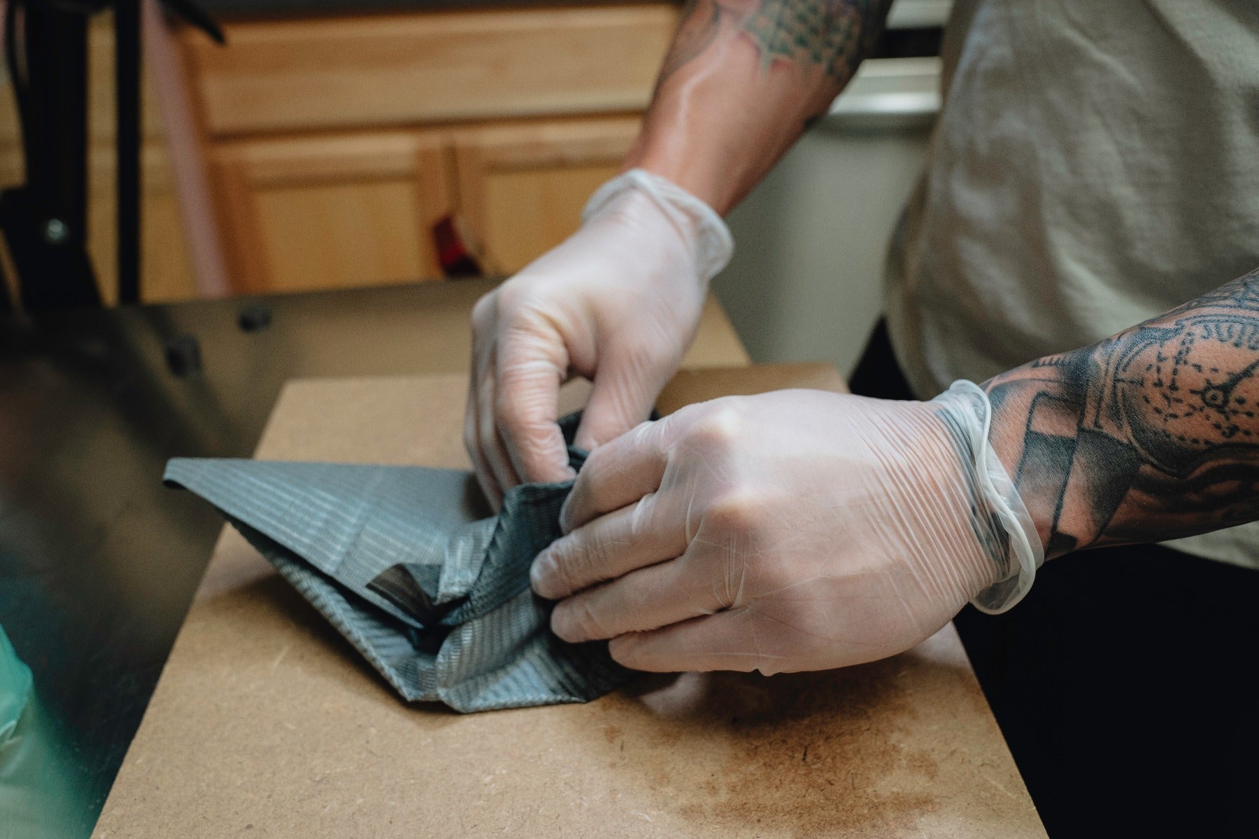 Recovery Clear Disposable Vinyl Gloves