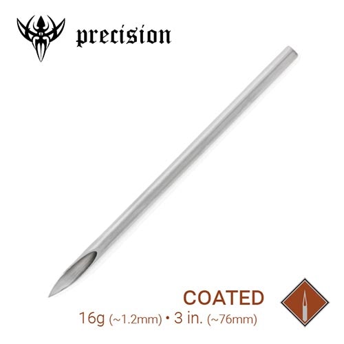 Sterilized Coated Piercing Needles - Box of 100