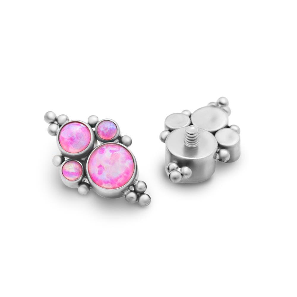 Quad-Cluster Titanium Top - Threaded