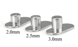 Titanium Dermal Anchor with Solid Base