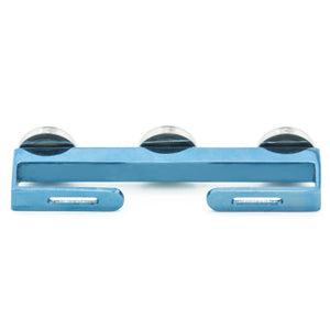 Surface Staple Flat Titanium Bar with Threaded Holes