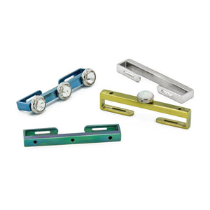 Surface Staple Flat Titanium Bar with Threaded Holes