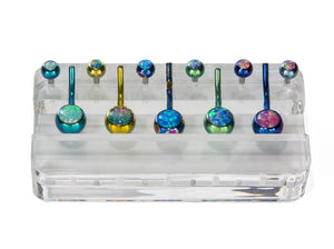 Five Piece Navel Curve Display